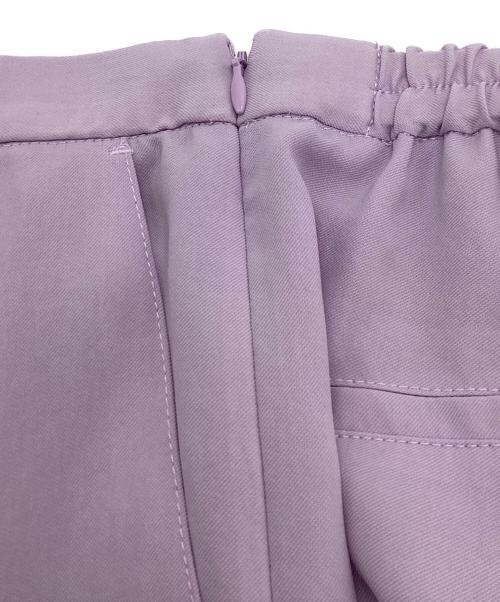 CADUNE（カデュネ）CADUNE (カデュネ) バンドカラーセットアップ パープル サイズ:34の古着・服飾アイテム