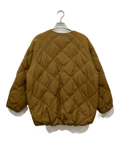 Acuta（アクータ）Acuta (アクータ) コクーンキルティングダウン キャメル サイズ:Freeの古着・服飾アイテム