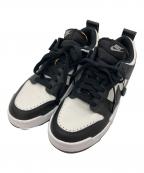 NIKEナイキ）の古着「WMNS DUNK LOW DISRUPT」｜ブラック×ホワイト