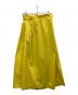 Drawer（ドゥロワー）の古着「コットンMAXIスカート」｜イエロー