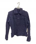 me ISSEY MIYAKEミーイッセイ ミヤケ）の古着「ジャケット」｜ネイビー