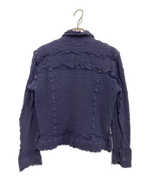 me ISSEY MIYAKE（ミーイッセイ ミヤケ）me ISSEY MIYAKE (ミーイッセイ ミヤケ) ジャケット ネイビー サイズ:Freeの古着・服飾アイテム