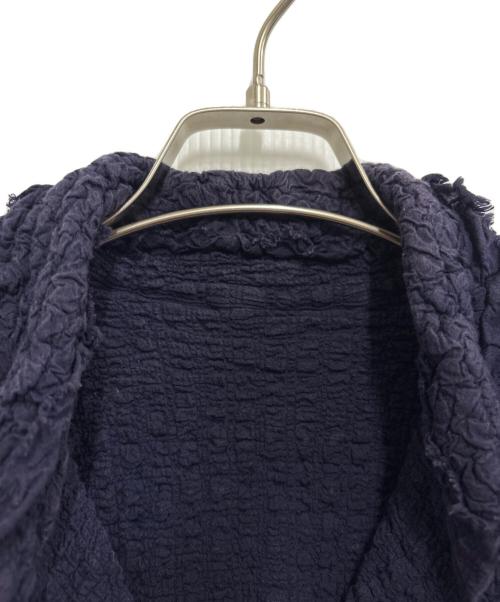 me ISSEY MIYAKE（ミーイッセイ ミヤケ）me ISSEY MIYAKE (ミーイッセイ ミヤケ) ジャケット ネイビー サイズ:Freeの古着・服飾アイテム