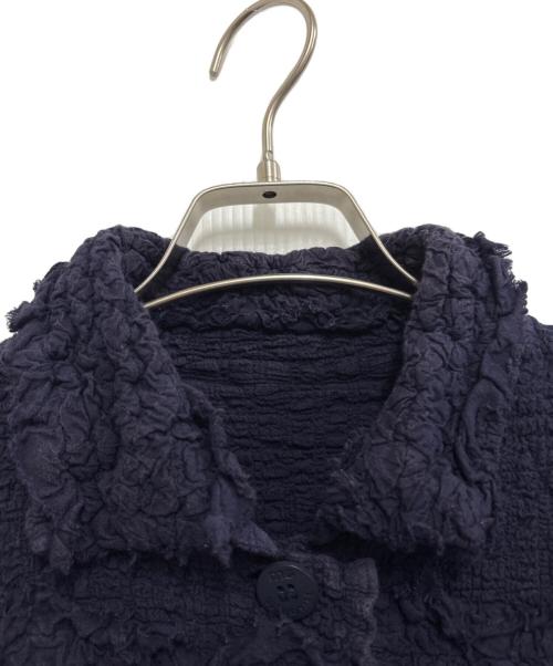 me ISSEY MIYAKE（ミーイッセイ ミヤケ）me ISSEY MIYAKE (ミーイッセイ ミヤケ) ジャケット ネイビー サイズ:Freeの古着・服飾アイテム