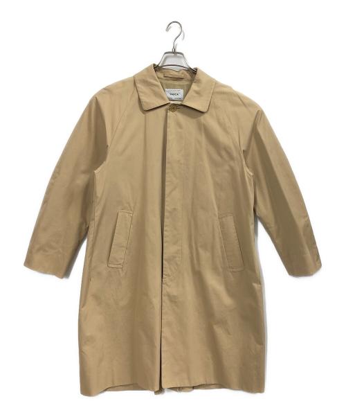 YAECA（ヤエカ）YAECA (ヤエカ) ステンカラーコート スタンダード ベージュ サイズ:Mの古着・服飾アイテム