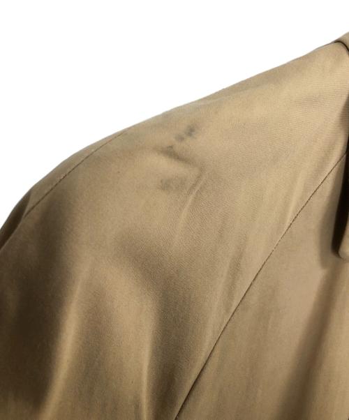 YAECA（ヤエカ）YAECA (ヤエカ) ステンカラーコート スタンダード ベージュ サイズ:Mの古着・服飾アイテム