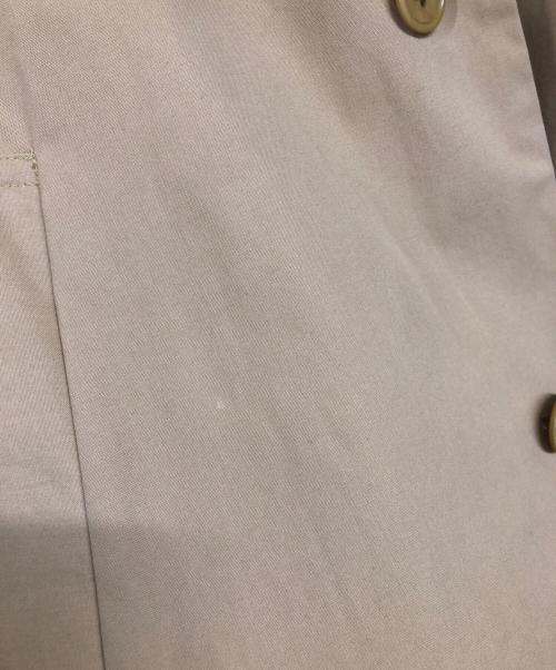 YAECA（ヤエカ）YAECA (ヤエカ) ステンカラーコート スタンダード ベージュ サイズ:Mの古着・服飾アイテム