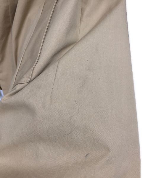 YAECA（ヤエカ）YAECA (ヤエカ) ステンカラーコート スタンダード ベージュ サイズ:Mの古着・服飾アイテム