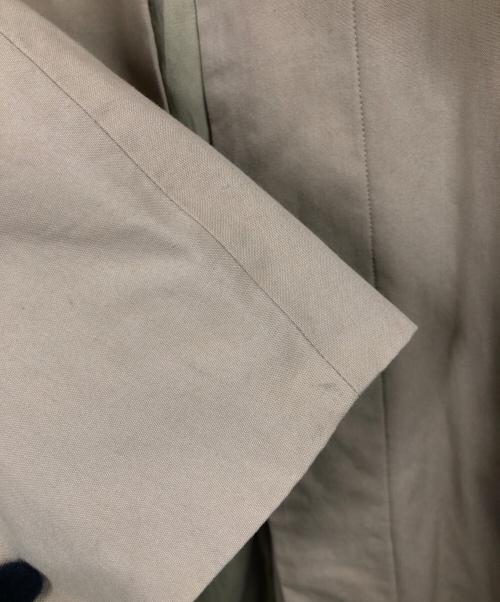 YAECA（ヤエカ）YAECA (ヤエカ) ステンカラーコート スタンダード ベージュ サイズ:Mの古着・服飾アイテム