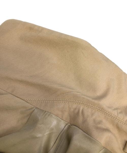 YAECA（ヤエカ）YAECA (ヤエカ) ステンカラーコート スタンダード ベージュ サイズ:Mの古着・服飾アイテム