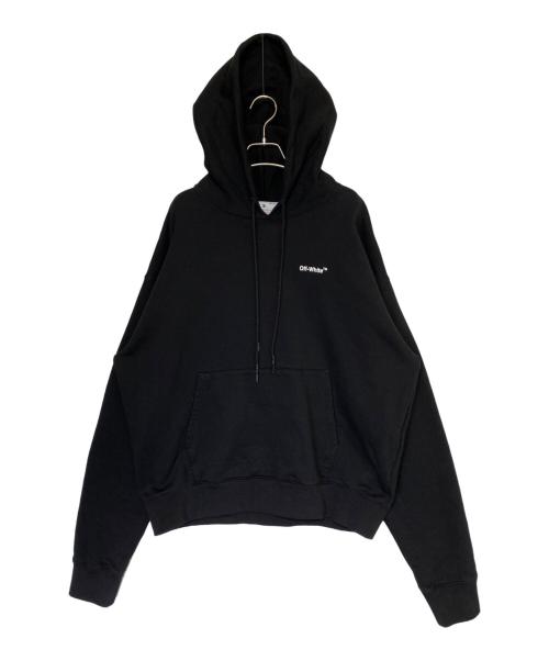 OFFWHITE（オフホワイト）OFFWHITE (オフホワイト) プルオーバーパーカー ブラック サイズ:XLの古着・服飾アイテム