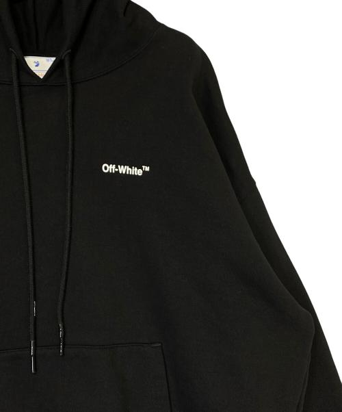 OFFWHITE（オフホワイト）OFFWHITE (オフホワイト) プルオーバーパーカー ブラック サイズ:XLの古着・服飾アイテム