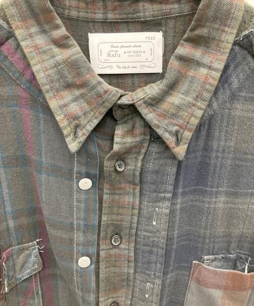 RAFU（ラフ）Rafu (ラフ) Remake Shirt マルチカラー サイズ:Sの古着・服飾アイテム