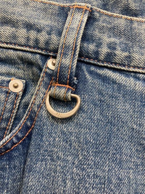 uniform experiment（ユニフォームエクスペリメント）uniform experiment (ユニフォームエクスペリメント) WASHED DENIM WIDE PANTS インディゴ サイズ:1の古着・服飾アイテム