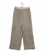 Plageプラージュ）の古着「Washer Linen Relax パンツ」｜ベージュ