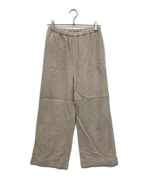 Plage（プラージュ）Plage (プラージュ) Washer Linen Relax パンツ ベージュ サイズ:36の古着・服飾アイテム