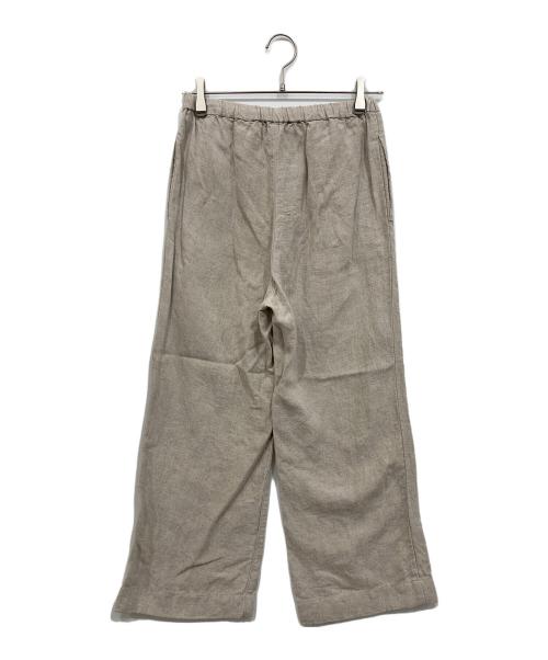 Plage（プラージュ）Plage (プラージュ) Washer Linen Relax パンツ ベージュ サイズ:36の古着・服飾アイテム