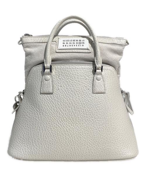 Maison Margiela（メゾンマルジェラ）Maison Margiela (メゾンマルジェラ) 5ACミニショルダーバッグ アイボリー サイズ:ミニの古着・服飾アイテム