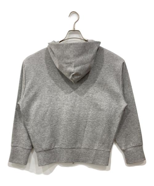 IENA（イエナ）IENA (イエナ) ダンボールニットジップアップフーディ グレー サイズ:Free 未使用品の古着・服飾アイテム