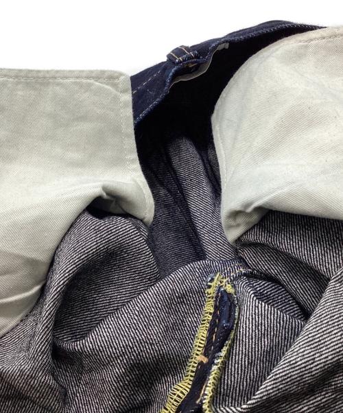 HATSKI（ハツキ）HATSKI (ハツキ) Regular Tapered Washi Denim / レギュラー テーパード 和紙デニム インディゴ サイズ:W0の古着・服飾アイテム