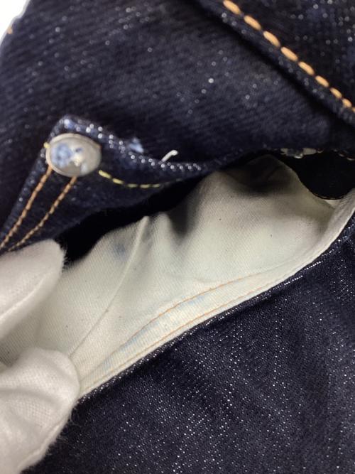 HATSKI（ハツキ）HATSKI (ハツキ) Regular Tapered Washi Denim / レギュラー テーパード 和紙デニム インディゴ サイズ:W0の古着・服飾アイテム