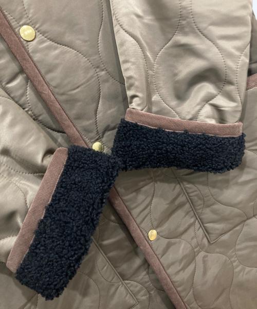 Traditional Weatherwear（トラディショナルウェザーウェア）Traditional Weatherwear (トラディショナルウェザーウェア) SUPERIOR CLOSET INED 別注 EARBYキルティングコート オリーブ サイズ:34の古着・服飾アイテム