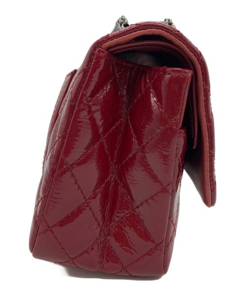 CHANEL（シャネル）CHANEL (シャネル) 2.55 パテント ダブルフラップ ダブルチェーンバッグの古着・服飾アイテム