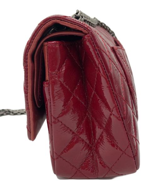 CHANEL（シャネル）CHANEL (シャネル) 2.55 パテント ダブルフラップ ダブルチェーンバッグの古着・服飾アイテム