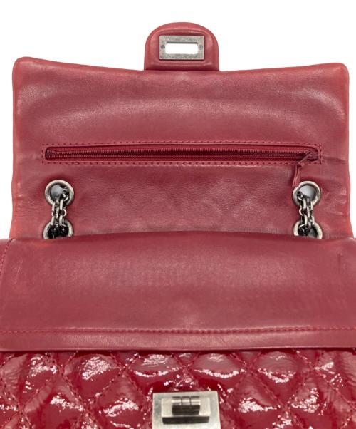 CHANEL（シャネル）CHANEL (シャネル) 2.55 パテント ダブルフラップ ダブルチェーンバッグの古着・服飾アイテム