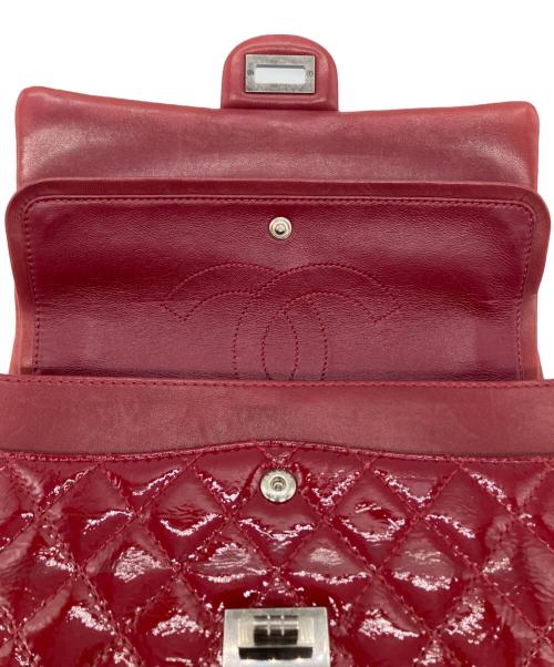 CHANEL（シャネル）CHANEL (シャネル) 2.55 パテント ダブルフラップ ダブルチェーンバッグの古着・服飾アイテム