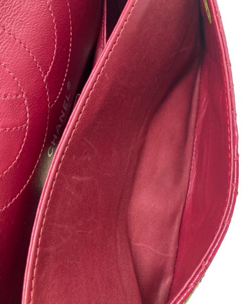 CHANEL（シャネル）CHANEL (シャネル) 2.55 パテント ダブルフラップ ダブルチェーンバッグの古着・服飾アイテム