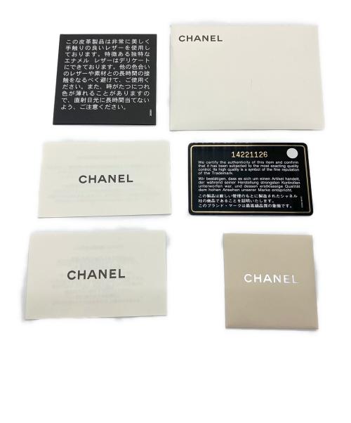 CHANEL（シャネル）CHANEL (シャネル) 2.55 パテント ダブルフラップ ダブルチェーンバッグの古着・服飾アイテム