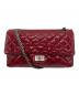 CHANEL（シャネル）の古着「2.55 パテント ダブルフラップ ダブルチェーンバッグ」