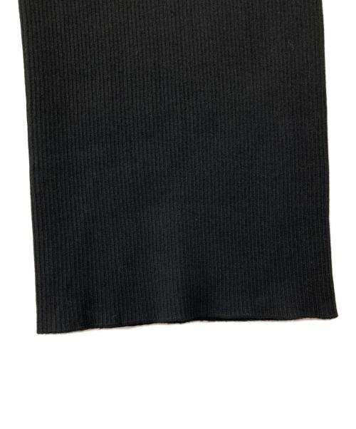 L'appartement（アパルトモン）L'Appartement (アパルトモン) Rib Knit Pants / リブニットパンツ ブラック サイズ:36の古着・服飾アイテム
