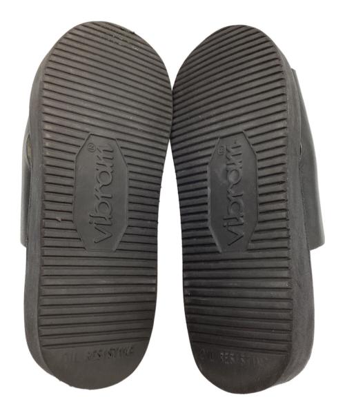 LAST LAB（ラストラボ）LAST LAB (ラストラボ) レザーサンダル ブラック サイズ:7の古着・服飾アイテム