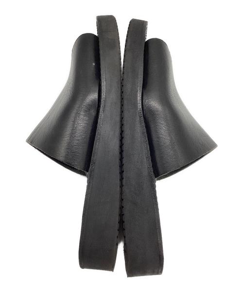 LAST LAB（ラストラボ）LAST LAB (ラストラボ) レザーサンダル ブラック サイズ:7の古着・服飾アイテム