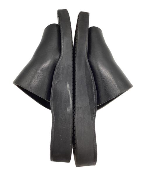 LAST LAB（ラストラボ）LAST LAB (ラストラボ) レザーサンダル ブラック サイズ:7の古着・服飾アイテム