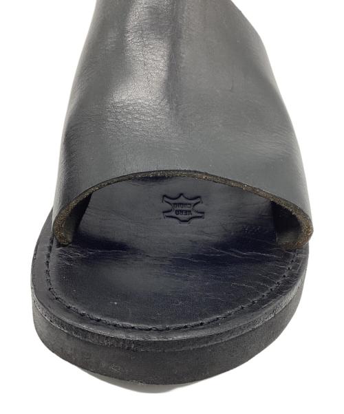 LAST LAB（ラストラボ）LAST LAB (ラストラボ) レザーサンダル ブラック サイズ:7の古着・服飾アイテム