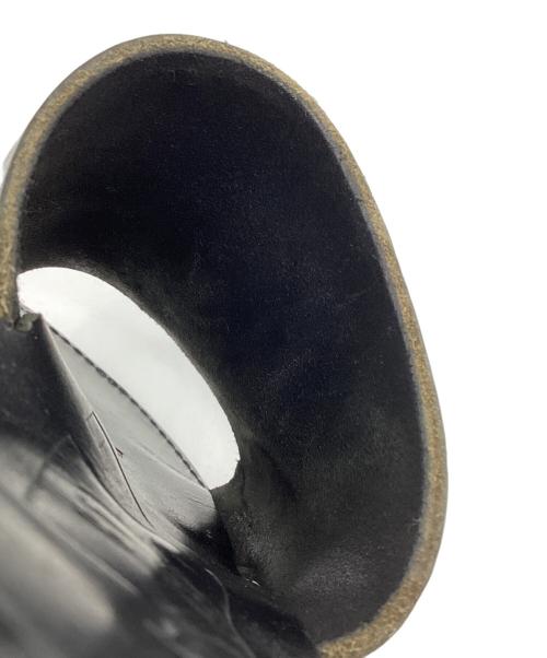 LAST LAB（ラストラボ）LAST LAB (ラストラボ) レザーサンダル ブラック サイズ:7の古着・服飾アイテム