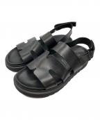 Per noiペルノイ）の古着「レザーサンダル」｜ブラック