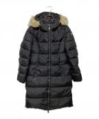 PAJARパジャール）の古着「中綿ロングコート」｜ブラック