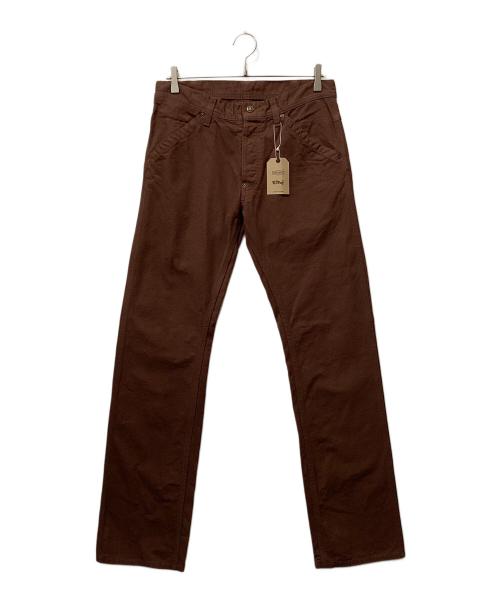 BLUEPORT（ブルーポート）BLUEPORT (ブルーポート) DUCKPANTS ブラウン サイズ:76㎝(W30)の古着・服飾アイテム