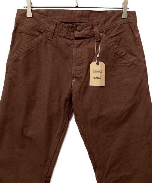 BLUEPORT（ブルーポート）BLUEPORT (ブルーポート) DUCKPANTS ブラウン サイズ:76㎝(W30)の古着・服飾アイテム