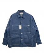 COOTIE PRODUCTIONSクーティープロダクツ）の古着「Rigid Denim Coverall」｜インディゴ