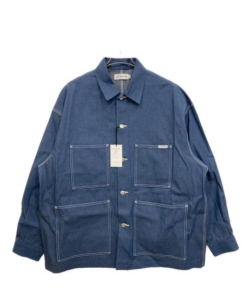 COOTIE PRODUCTIONS（クーティープロダクツ）COOTIE PRODUCTIONS (クーティープロダクツ) Rigid Denim Coverall インディゴ サイズ:Mの古着・服飾アイテム