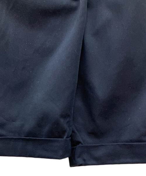 TapWater（タップウォーター）TapWater (タップウォーター) Cotton Chino Tuck Trousers ネイビー サイズ:W34の古着・服飾アイテム