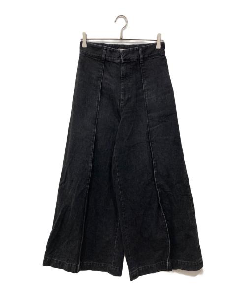 PROTAGONISTA（プロタゴニスタ）PROTAGONISTA (プロタゴニスタ) デニムワイドパンツ ブラック サイズ:1の古着・服飾アイテム