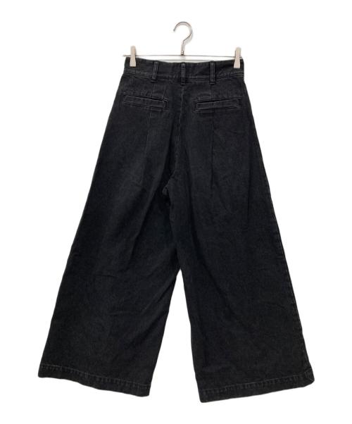 PROTAGONISTA（プロタゴニスタ）PROTAGONISTA (プロタゴニスタ) デニムワイドパンツ ブラック サイズ:1の古着・服飾アイテム
