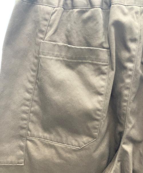 homspun（ホームスパン）homspun (ホームスパン) 高密度ウエポンギャザーパンツ ブラウン サイズ:Fの古着・服飾アイテム