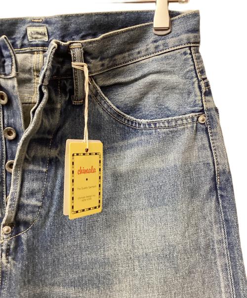 chimala（チマラ）chimala (チマラ) DENIM BAGGY CUT ブルー サイズ:24の古着・服飾アイテム